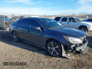 2016 Subaru Legacy 2.5i Limited with VIN 4S3BNBN68G3027894, listed as a IAAI auction lot 41423803 with 128,709 mi miles. Bid and sale history available at carsss.com. Image 1.