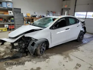 2015 Dodge Dart SXT with VIN 1C3CDFBB3FD406668, listed as a Copart auction lot 45358335 with 101,468 mi miles and Salvage Title. Bid and sale history available at carsss.com. Image 1.
