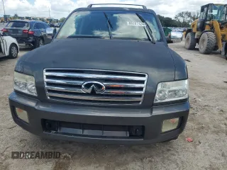 2006 Infiniti QX56 with VIN 5N3AA08A26N807620, listed as a Copart auction lot 66207424 with 186,381 mi miles and Clean Title. Bid and sale history available at carsss.com. Image 5.