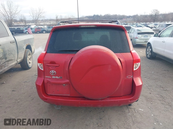 2008 Toyota RAV4 Ltd with VIN JTMZK31V585023270, listed as a IAAI auction lot 41188484 with 230,358 mi miles. Bid and sale history available at carsss.com. Image 16.