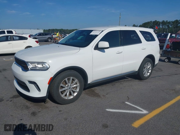 2021 Dodge Durango SXT Plus with VIN 1C4RDHAG6MC721451, listed as a IAAI auction lot 42431143 with 41,418 mi miles and . Bid and sale history available at DreamBid. Image 18.