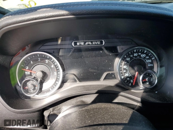2021 Ram 1500 Laramie with VIN 1C6SRFJT3MN677537, listed as a Copart auction lot 57936295 with Not provided miles and Salvage title. Bid and sale history available at DreamBid. Image 9.