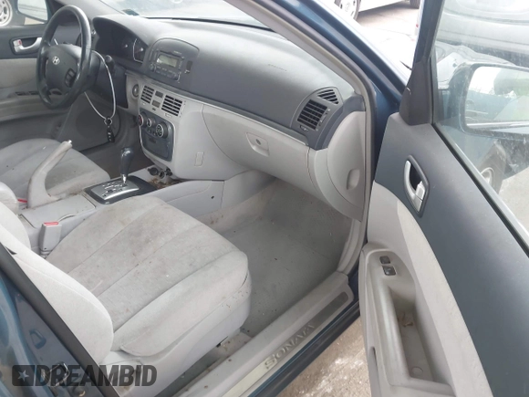 2006 Hyundai Sonata GLS with VIN 5NPEU46F16H120110, listed as a IAAI auction lot 42161406 with 83,366 mi miles and . Bid and sale history available at DreamBid. Image 5.