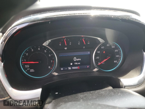 2020 Chevrolet Traverse LT Cloth with VIN 1GNERGKW1LJ129764, listed as a Copart auction lot 58945085 with 90,043 mi miles and Salvage title. Bid and sale history available at DreamBid. Image 9.