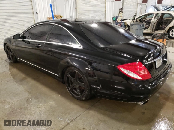 2007 Mercedes-Benz CL 550 z VIN WDDEJ71X37A001726, wystawiony jako Copart lot #84657414 z przebiegiem Nie podano mil oraz Czysty tytuł • Clean title. Historia ofert i sprzedaży dostępna na DreamBid. Obrazek 2.