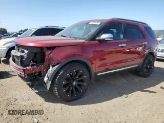 2016 Ford Explorer Platinum with VIN 1FM5K8HT0GGC87818, listed as a Copart auction lot 60749755 with 86,719 mi miles and Salvage title. Bid and sale history available at DreamBid. Image 1.