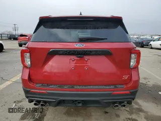 2024 Ford Explorer ST with VIN 1FM5K8GC6RGA71444, listed as a Copart auction lot 83710294 with 6,630 mi miles and Salvage Title. Bid and sale history available at carsss.com. Image 6.