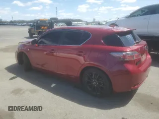 2013 Lexus CT 200h z VIN JTHKD5BH0D2169196, wystawiony jako Copart lot #52143515 z przebiegiem 170 875 mil mil oraz Szkody całkowita. Historia ofert i sprzedaży dostępna na DreamBid. Obrazek 2.