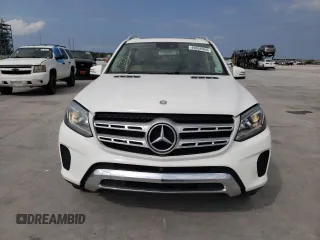 2017 Mercedes-Benz GLS 450 with VIN 4JGDF6EE7HA804451, listed as a Copart auction lot 49004054 with 77,997 mi miles and Salvage Title. Bid and sale history available at DreamBid. Image 5.