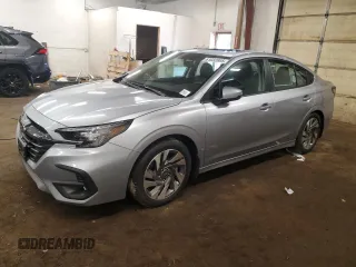 2025 Subaru Legacy Limited with VIN 4S3BWAN64S3021414, listed as a Copart auction lot 61032805 with 6 mi miles and Salvage title. Bid and sale history available at DreamBid. Image 1.