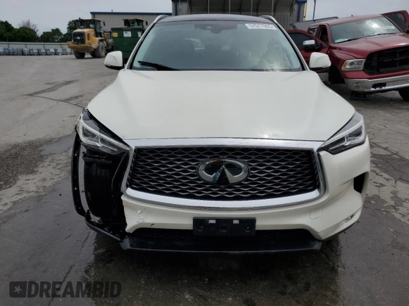 2019 Infiniti QX50 Essential z VIN 3PCAJ5M33KF146674, wystawiony jako Copart lot #57077965 z przebiegiem 73 185 mil mil oraz Szkoda całkowita • Salvage title. Historia ofert i sprzedaży dostępna na DreamBid. Obrazek 5.