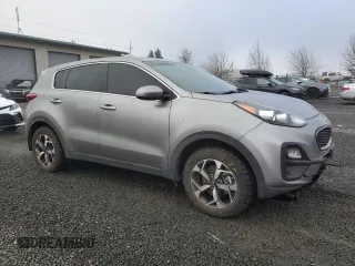 2020 Kia Sportage LX with VIN KNDPMCAC2L7789180, listed as a Copart auction lot 46662575 with 42,537 mi miles and Salvage Title. Bid and sale history available at carsss.com. Image 4.