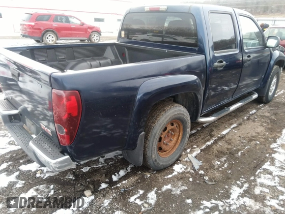 2007 GMC Canyon SLE1 with VIN 1GTDS13E178239562, listed as a IAAI auction lot 41264216 with 230,487 mi miles. Bid and sale history available at carsss.com. Image 4.