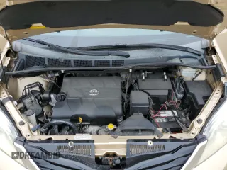 2012 Toyota Sienna LE AAS with VIN 5TDKK3DC7CS240947, listed as a Copart auction lot 55254655 with 145,127 mi miles and Salvage Title. Bid and sale history available at DreamBid. Image 12.