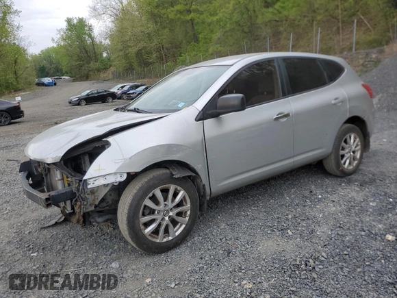 2008 Nissan Rogue S with VIN JN8AS58V58W101205, listed as a Copart auction lot 54523115 with 129,497 mi miles and Salvage Title. Bid and sale history available at DreamBid. Image 1.