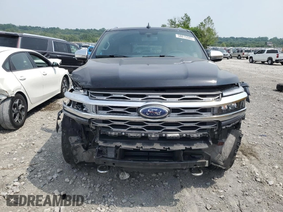 2022 Ford Expedition Platinum with VIN 1FMJU1MTXNEA27764, listed as a Copart auction lot 58815345 with 67,219 mi miles and Salvage title. Bid and sale history available at DreamBid. Image 5.