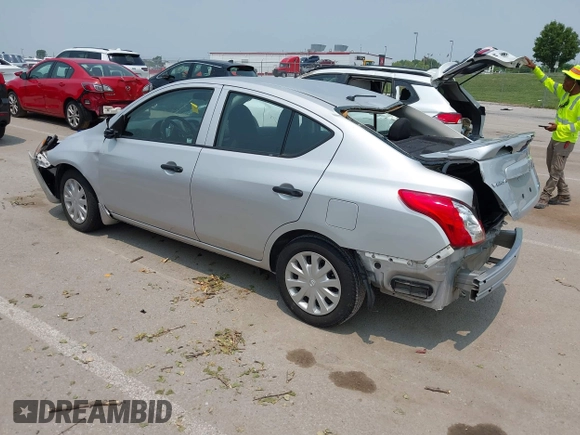 2016 Nissan Versa S with VIN 3N1CN7AP4GL868196, listed as a IAAI auction lot 42390628 with 82,253 mi miles and . Bid and sale history available at DreamBid. Image 3.