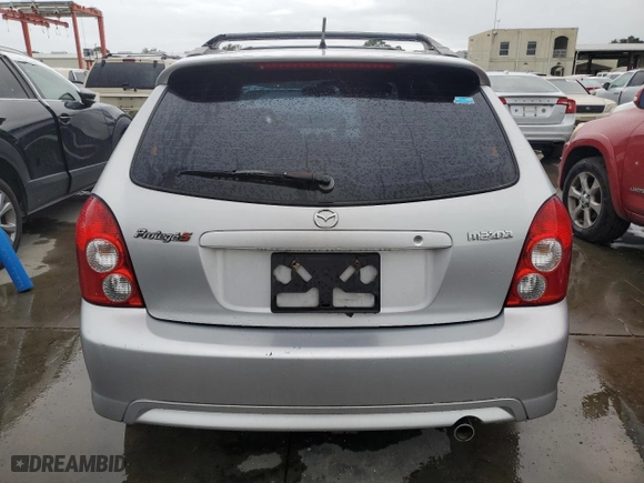 2002 Mazda Protege5 with VIN JM1BJ245721487122, listed as a Copart auction lot 76623344 with 199,545 mi miles and Non Repairable. Bid and sale history available at carsss.com. Image 6.