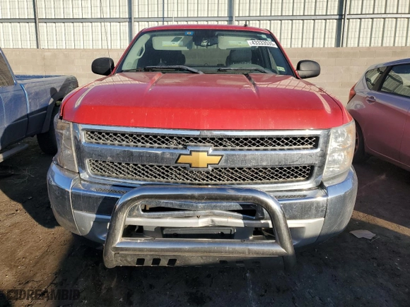 2012 Chevrolet Silverado 1500 LS with VIN 1GCRCREA1CZ243322, listed as a Copart auction lot 43333535 with 186,164 mi miles and Clean Title. Bid and sale history available at carsss.com. Image 5.