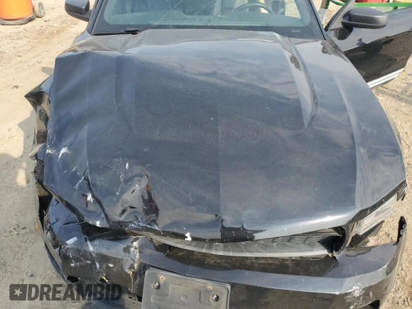 2011 Ford Mustang V6 with VIN 1ZVBP8EMXB5143569, listed as a Copart auction lot 60563695 with 233,975 mi miles and Salvage title. Bid and sale history available at DreamBid. Image 11.