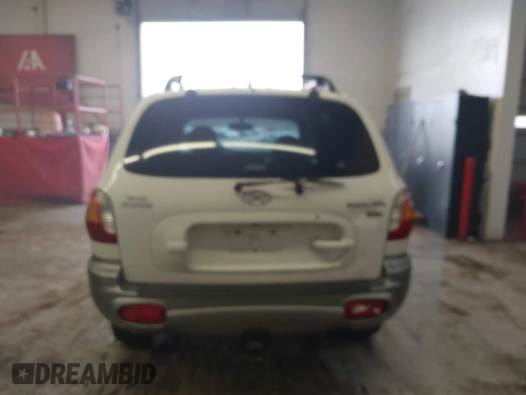 2004 Hyundai Santa Fe GLS with VIN KM8SC13E44U797943, listed as a IAAI auction lot 41731356 with 184,139 mi miles. Bid and sale history available at carsss.com. Image 16.