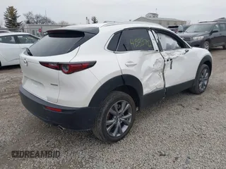 2025 Mazda CX-30 S Preferred with VIN 3MVDMBCM0SM753414, listed as a IAAI auction lot 41533792 with 1,758 mi miles and . Bid and sale history available at DreamBid. Image 4.