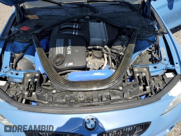 2015 BMW M4 z VIN WBS3U9C50FP967794, wystawiony jako Copart lot #57174035 z przebiegiem 70 810 mil mil oraz Szkoda całkowita • Salvage title. Historia ofert i sprzedaży dostępna na DreamBid. Obrazek 11.