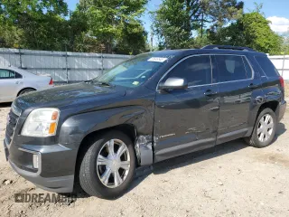 2017 GMC Terrain SLE z VIN 2GKALNEK6H6242799, wystawiony jako Copart lot #55646545 z przebiegiem 123 584 mil mil oraz Szkoda całkowita • Salvage title. Historia ofert i sprzedaży dostępna na DreamBid. Obrazek 1.