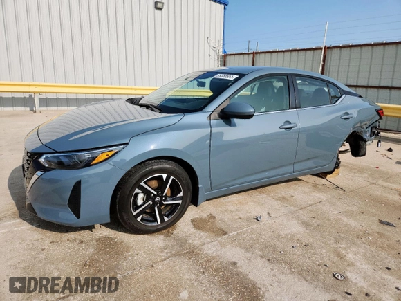 2024 Nissan Sentra SV with VIN 3N1AB8CV3RY308189, listed as a Copart auction lot 58358965 with 5,170 mi miles and Salvage title. Bid and sale history available at DreamBid. Image 1.