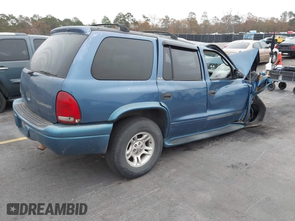 2002 Dodge Durango z VIN 1B8HR48N22F144208, wystawiony jako IAAI lot #41101004 z przebiegiem Nie podano mil oraz . Historia ofert i sprzedaży dostępna na DreamBid. Obrazek 4.