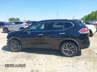 2016 Nissan Rogue SL with VIN 5N1AT2MV5GC785553, listed as a IAAI auction lot 42022397 with 181,026 mi miles and . Bid and sale history available at DreamBid. Image 15.