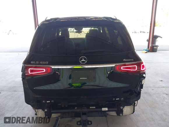 2021 Mercedes-Benz GLS 450 z VIN 4JGFF5KE5MA455372, wystawiony jako IAAI lot #42003413 z przebiegiem 73 909 mil mil oraz . Historia ofert i sprzedaży dostępna na DreamBid. Obrazek 17.