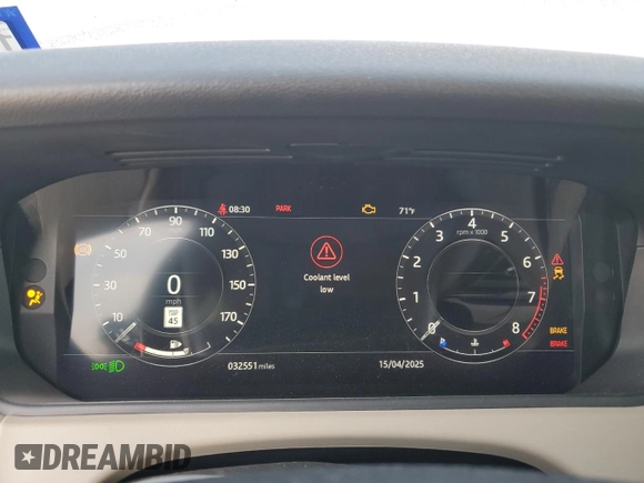 2018 Land Rover Range Rover Velar S with VIN SALYB2RV4JA743899, listed as a Copart auction lot 53157655 with 32,551 mi miles and Salvage Title. Bid and sale history available at carsss.com. Image 9.