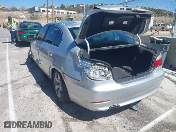 2008 BMW 5 Series 528i with VIN WBANU53508C114540, listed as a IAAI auction lot 41711424 with Not Provided miles and . Bid and sale history available at DreamBid. Image 3.