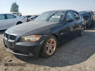 2008 BMW 3 Series 328i with VIN WBAVA37598NL57680, listed as a Copart auction lot 70906694 with 228,925 mi miles and Salvage Title. Bid and sale history available at carsss.com. Image 1.