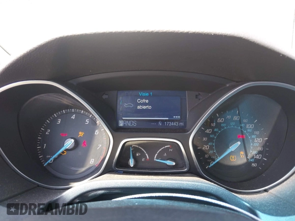 2012 Ford Focus SE with VIN 1FAHP3F25CL335319, listed as a IAAI auction lot 42079047 with 173,443 mi miles. Bid and sale history available at carsss.com. Image 6.