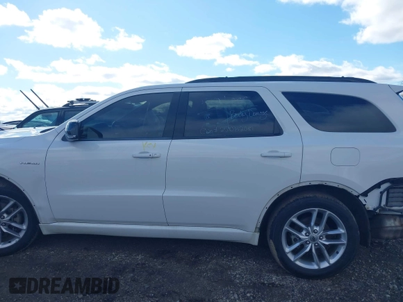 2023 Dodge Durango R/T Plus with VIN 1C4SDHCT5PC553205, listed as a IAAI auction lot 41740140 with 63,083 mi miles and . Bid and sale history available at DreamBid. Image 14.