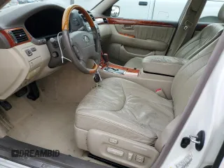 2003 Lexus LS 430 with VIN JTHBN30F730116220, listed as a Copart auction lot 54929245 with 196,401 mi miles and Salvage Title. Bid and sale history available at DreamBid. Image 7.
