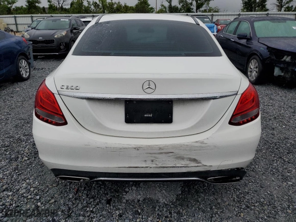 2015 Mercedes-Benz C-Class C 300 with VIN 55SWF4JB7FU086125, listed as a Copart auction lot 52266435 with 140,272 mi miles and Clean Title. Bid and sale history available at carsss.com. Image 6.