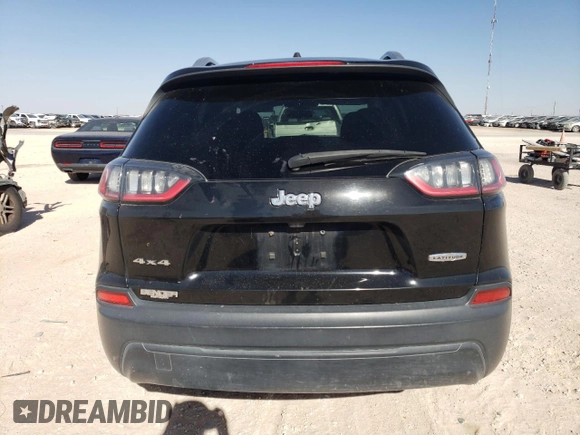 2020 Jeep Cherokee Latitude with VIN 1C4PJMCB5LD651010, listed as a Copart auction lot 48417025 with 82,777 mi miles and Salvage Title. Bid and sale history available at carsss.com. Image 6.