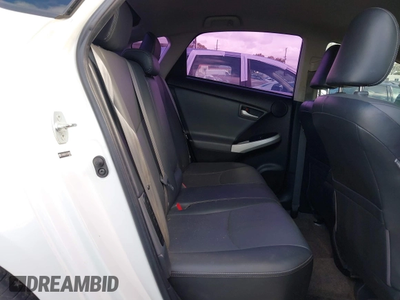 2012 Toyota Prius One with VIN JTDKN3DU1C1549990, listed as a IAAI auction lot 41543634 with 118,496 mi miles and . Bid and sale history available at carsss.com. Image 8.