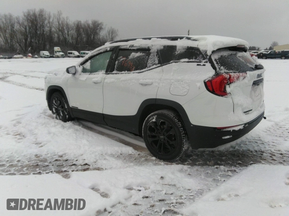 2020 GMC Terrain SLE with VIN 3GKALTEV9LL332757, listed as a IAAI auction lot 41130912 with 92,307 mi miles and . Bid and sale history available at DreamBid. Image 3.