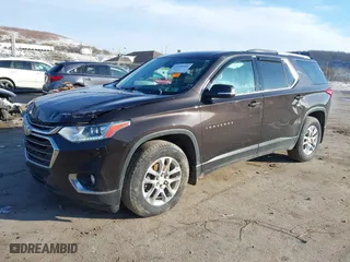 2018 Chevrolet Traverse LT Cloth with VIN 1GNEVGKW3JJ194737, listed as a IAAI auction lot 41590686 with 176,108 mi miles. Bid and sale history available at carsss.com. Image 2.
