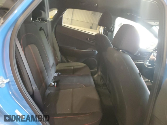 2022 Hyundai Kona N Line with VIN KM8K3CA34NU902544, listed as a Copart auction lot 58210315 with 57,899 mi miles and Salvage title. Bid and sale history available at DreamBid. Image 10.