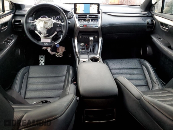 2018 Lexus NX with VIN JTJBARBZ4J2160553, listed as a Copart auction lot 44235495 with 59,498 mi miles and Salvage Title. Bid and sale history available at carsss.com. Image 8.