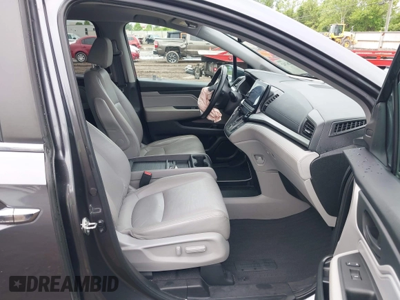 2018 Honda Odyssey EX-L z VIN 5FNRL6H74JB043276, wystawiony jako IAAI lot #42326742 z przebiegiem 126 025 mil mil oraz . Historia ofert i sprzedaży dostępna na DreamBid. Obrazek 5.