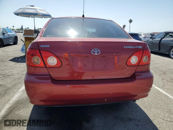 2007 Toyota Corolla CE with VIN 1NXBR32E97Z861491, listed as a Copart auction lot 61940895 with 102,481 mi miles and Salvage title. Bid and sale history available at DreamBid. Image 6.
