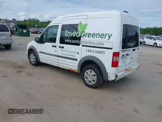2010 Ford Transit Connect XLT with VIN NM0LS6BN1AT031550, listed as a IAAI auction lot 42383550 with 175,197 mi miles and . Bid and sale history available at DreamBid. Image 3.