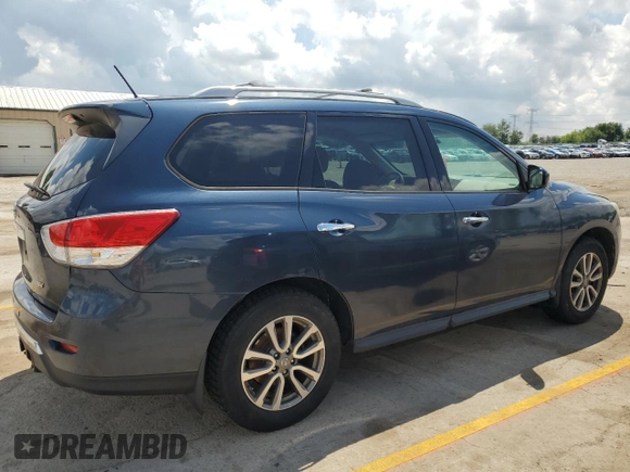 2014 Nissan Pathfinder S z VIN 5N1AR2MN4EC712833, wystawiony jako Copart lot #57074105 z przebiegiem 108 969 mil mil oraz Czysty tytuł • Clean title. Historia ofert i sprzedaży dostępna na DreamBid. Obrazek 3.