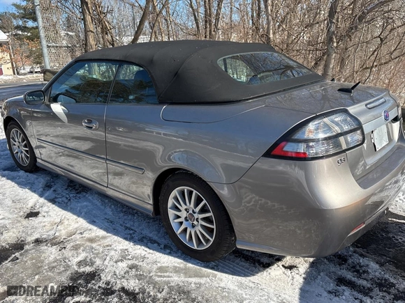 2008 Saab 9-3 with VIN YS3FB79Y686011916, listed as a Copart auction lot 45656735 with 195,263 mi miles and Salvage Title. Bid and sale history available at carsss.com. Image 3.